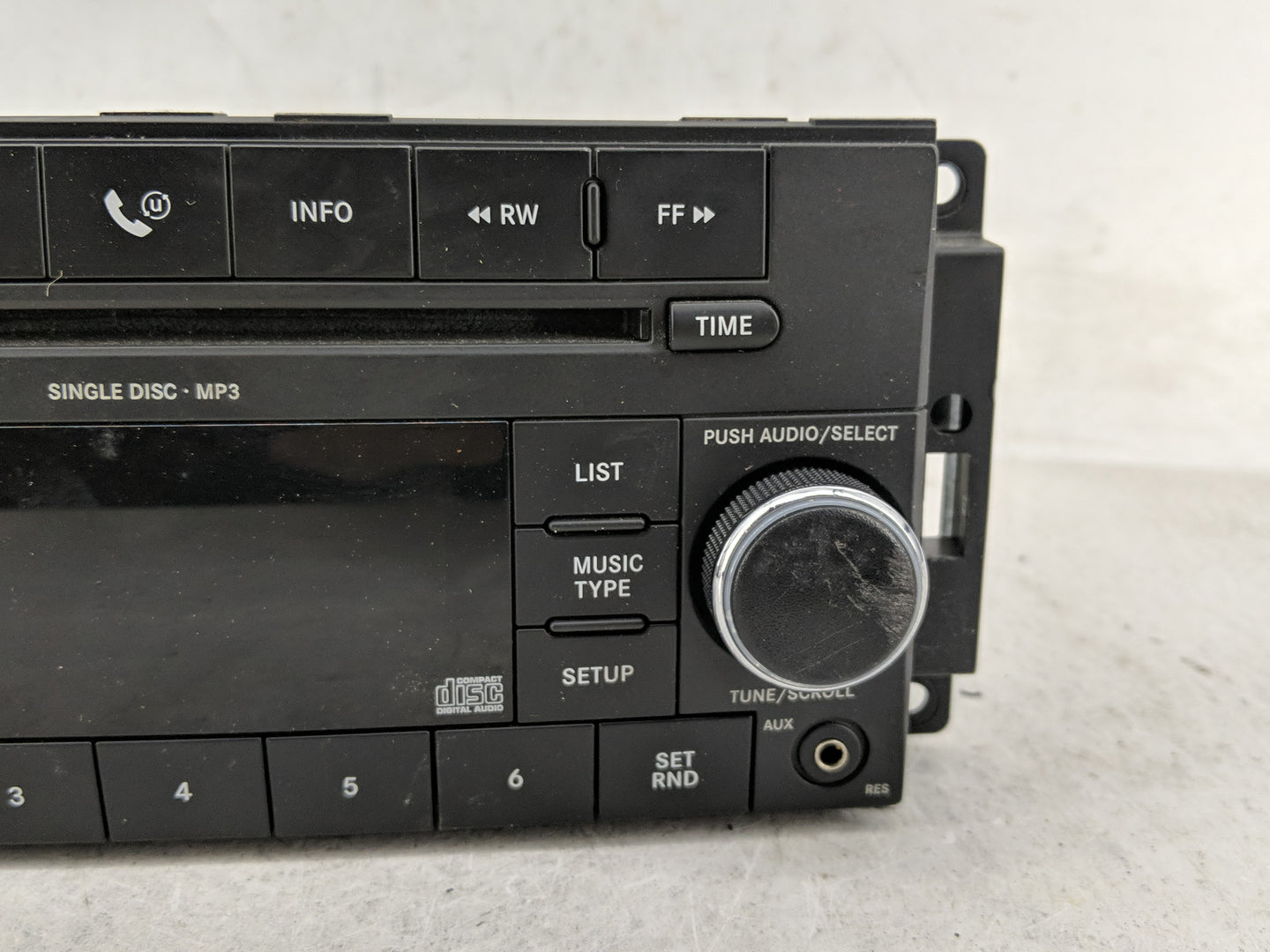 2009-2011 Chrysler Town & Country Radio AM FM Cd Player Receiver Replacement P/N:P05091117AC Fits Fits 2008 2009 2010 2011 O