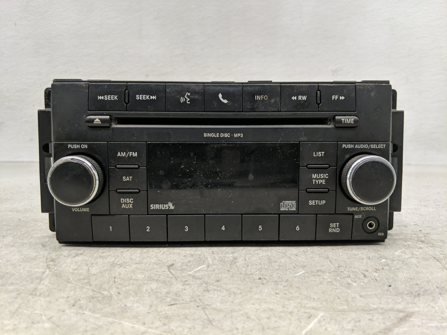 2009-2011 Chrysler Town & Country Radio AM FM Cd Player Receiver Replacement P/N:P05091117AC Fits Fits 2008 2009 2010 2011 O