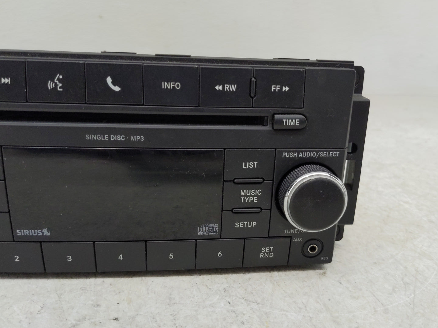 2009-2011 Chrysler Town & Country Radio AM FM Cd Player Receiver Replacement P/N:05091117AC Fits Fits 2008 2009 2010 2011 OE