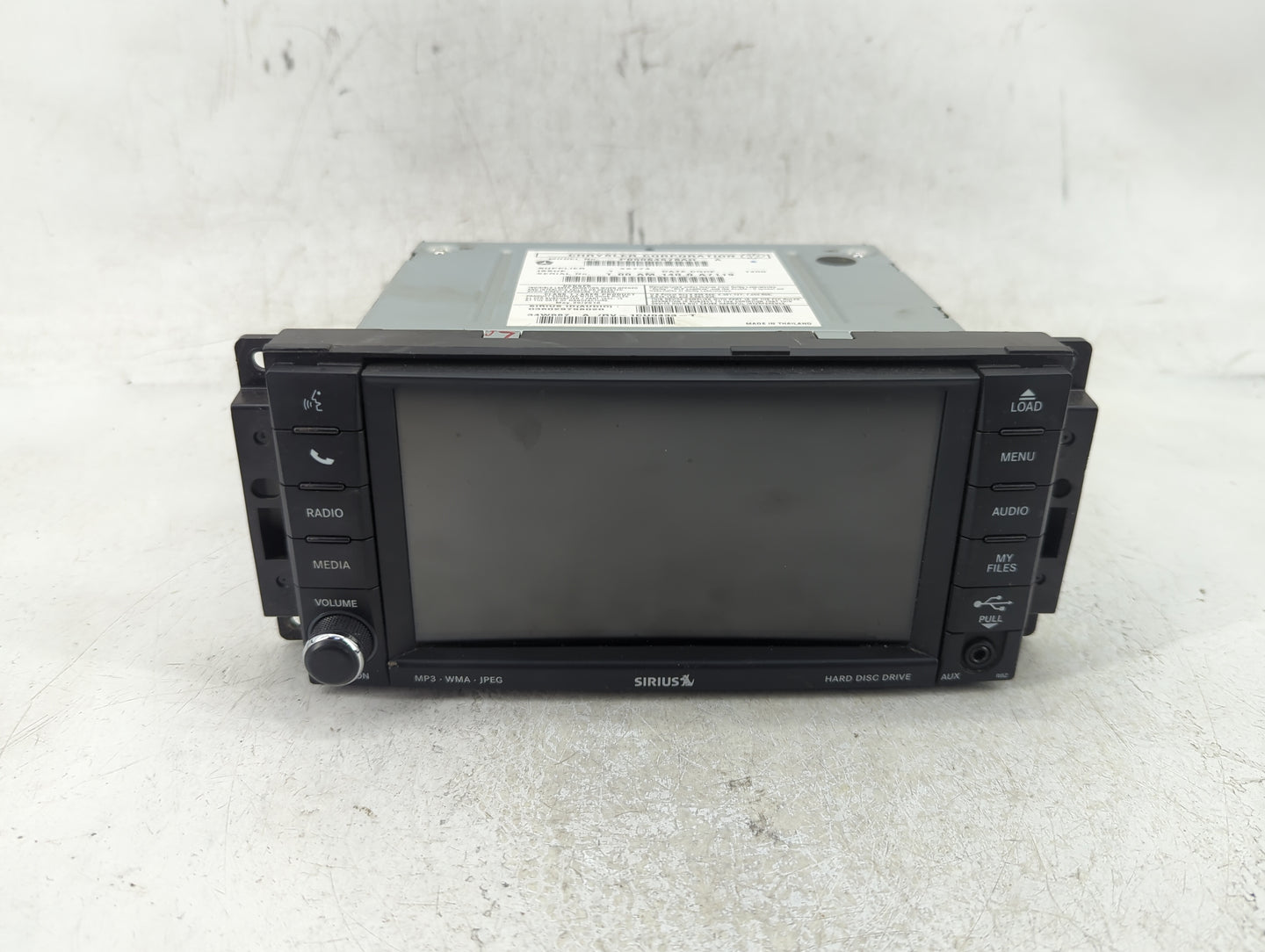 2008-2011 Chrysler Town & Country Radio AM FM Cd Player Receiver Replacement P/N:P05064678AH Fits Fits 2008 2009 2010 2011 2