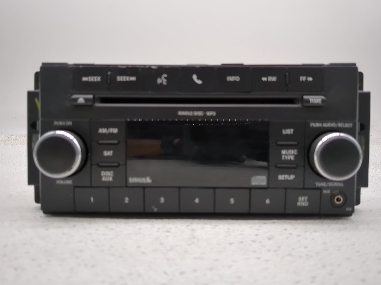 2009-2011 Chrysler Town & Country Radio AM FM Cd Player Receiver Replacement P/N:P05091117AC Fits Fits 2008 2009 2010 2011 O