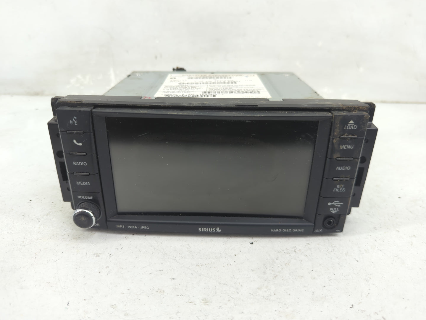 2008-2011 Chrysler Town & Country Radio AM FM Cd Player Receiver Replacement P/N:P05064678AH Fits Fits 2008 2009 2010 2011 2