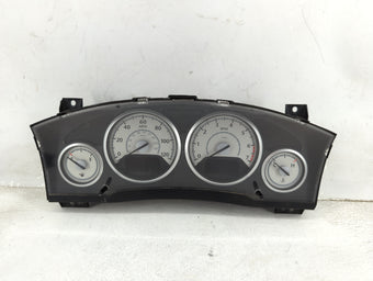 compare product 2010 Chrysler Town & Country Instrument Cluster Speedometer Gauges P/N:P05172805AE Miles: Fits OEM Used Auto Parts
