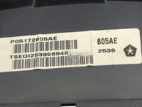 2010 Chrysler Town & Country Instrument Cluster Speedometer Gauges P/N:P05172805AE Miles: Fits OEM Used Auto Parts - Oemused