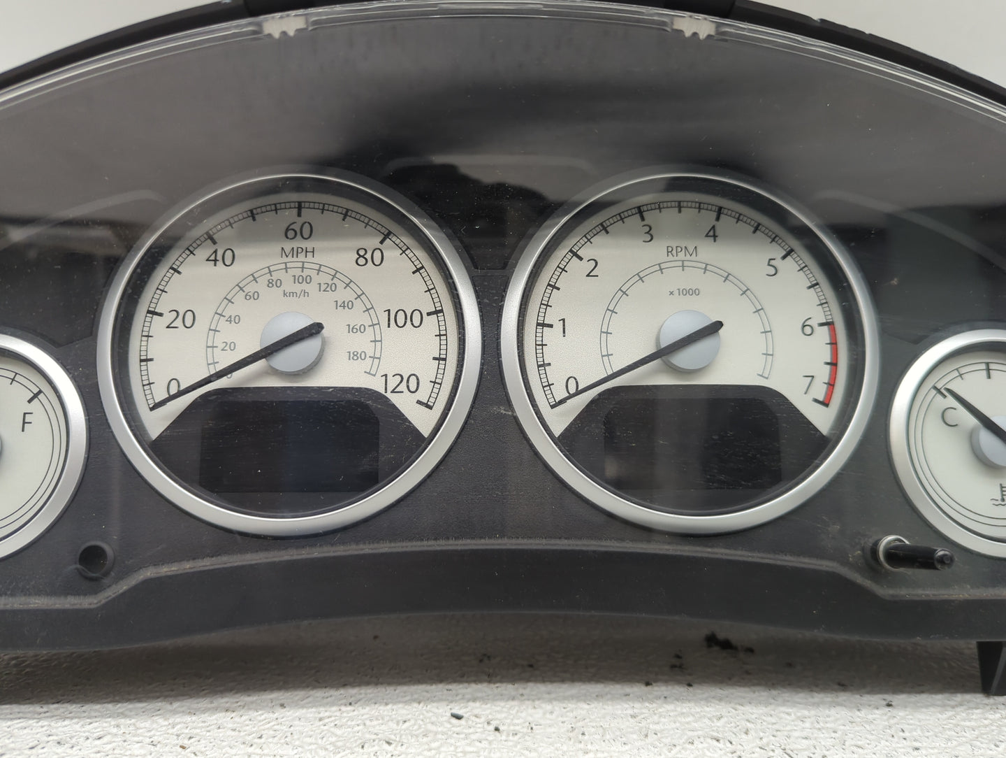 2010 Chrysler Town & Country Instrument Cluster Speedometer Gauges P/N:P05172806AG Miles: Fits OEM Used Auto Parts - Oemused
