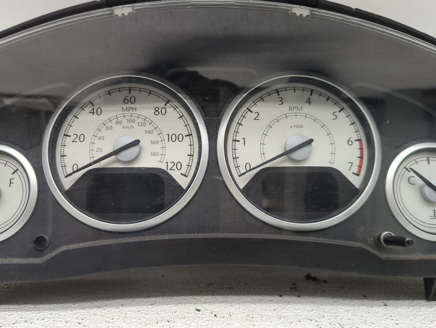 2010 Chrysler Town & Country Instrument Cluster Speedometer Gauges P/N:P05172806AG Miles: Fits OEM Used Auto Parts - Oemused