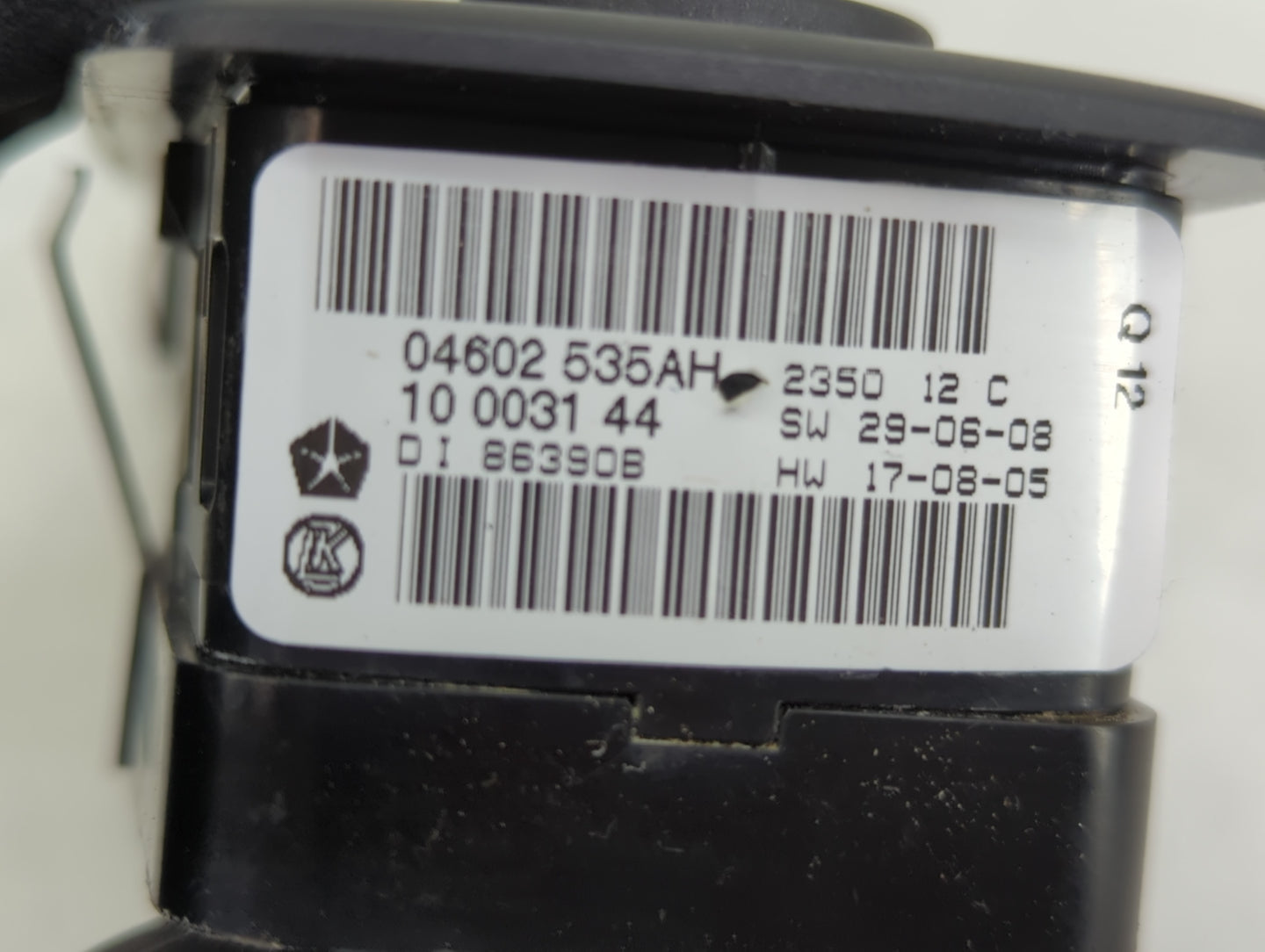 2008-2011 Chrysler Town & Country Master Power Window Switch Replacement Driver Side Left P/N:04602535AH Fits OEM Used Auto 