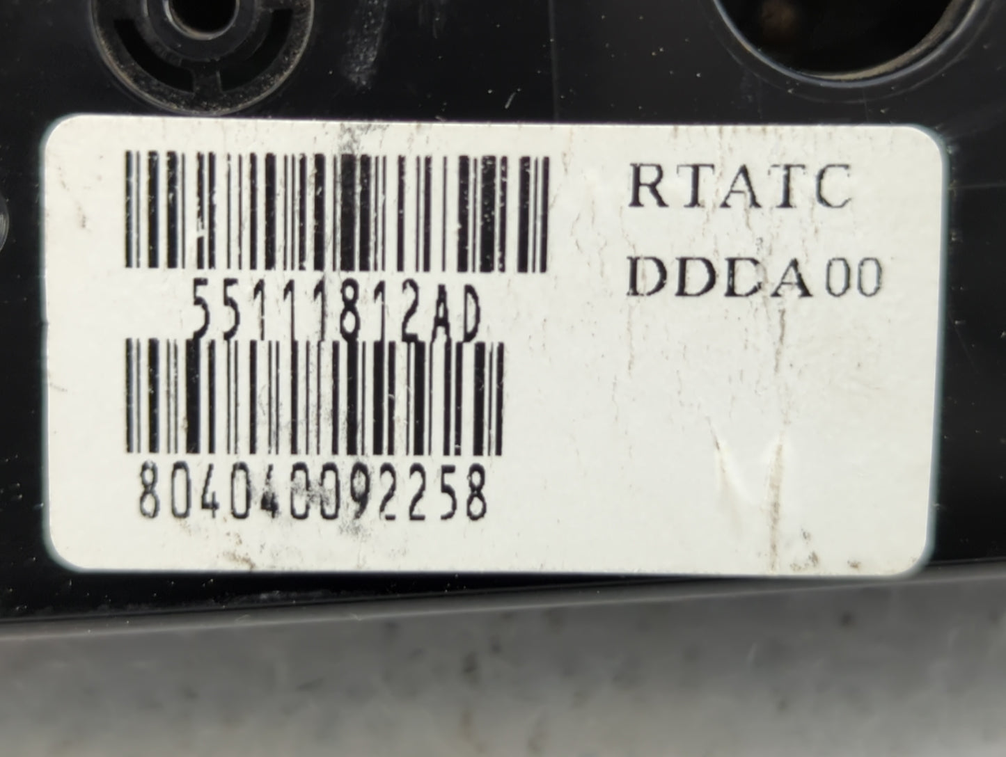 2008-2010 Chrysler Town & Country Climate Control Module Temperature AC/Heater Replacement P/N:55111812AD P55111812AD Fits O