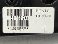 2008-2010 Chrysler Town & Country Climate Control Module Temperature AC/Heater Replacement P/N:55111812AD P55111812AD Fits O