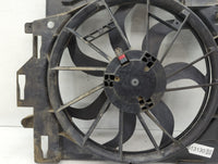 2008-2016 Chrysler Town & Country Left Radiator Fan Motor Assembly Black - Oemusedautoparts1.com