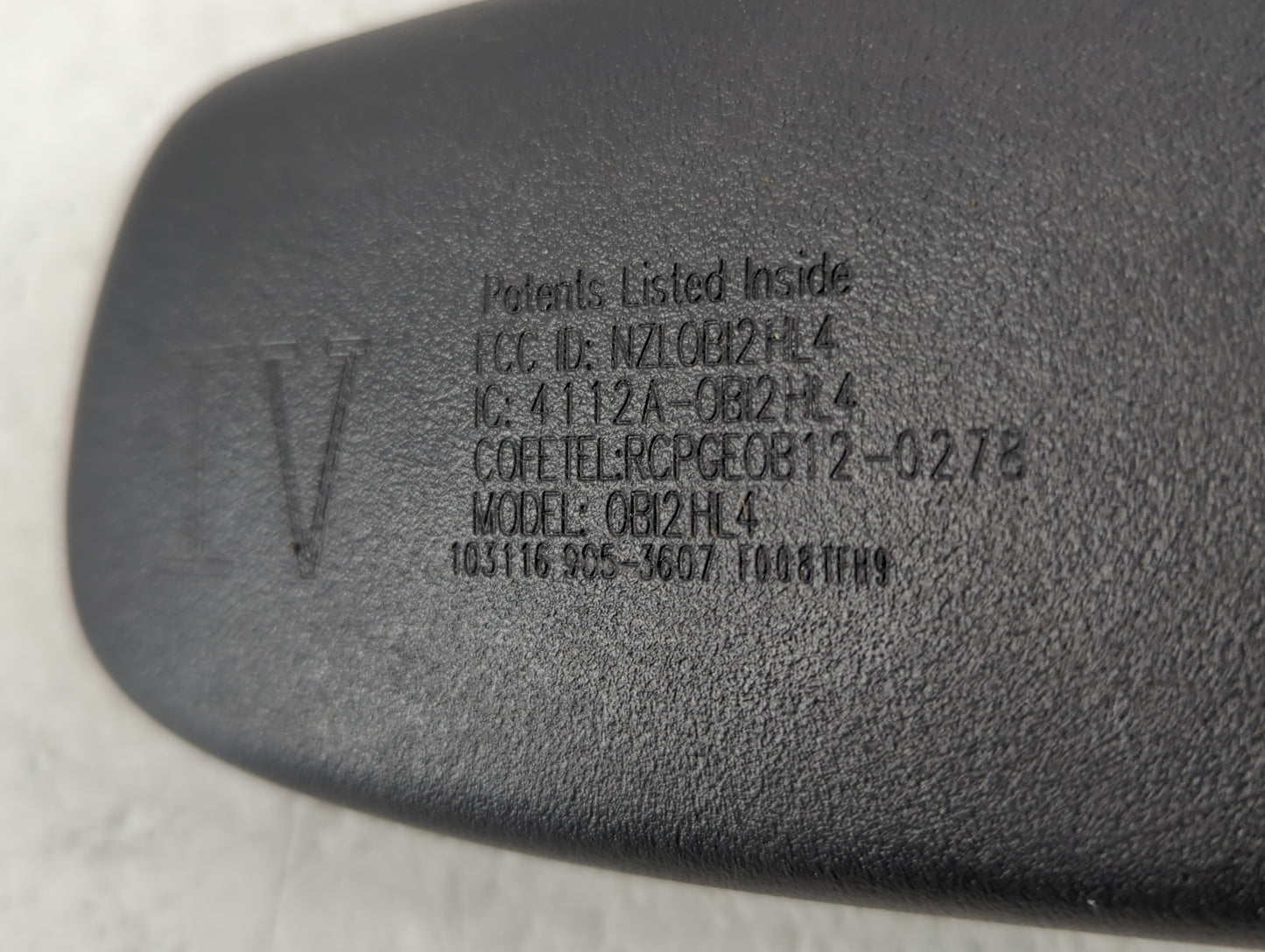 2010-2012 Chrysler Town & Country Interior Rear View Mirror Replacement OEM P/N:4112A-0BL2HL4 Fits Fits 2010 2011 2012 OEM U