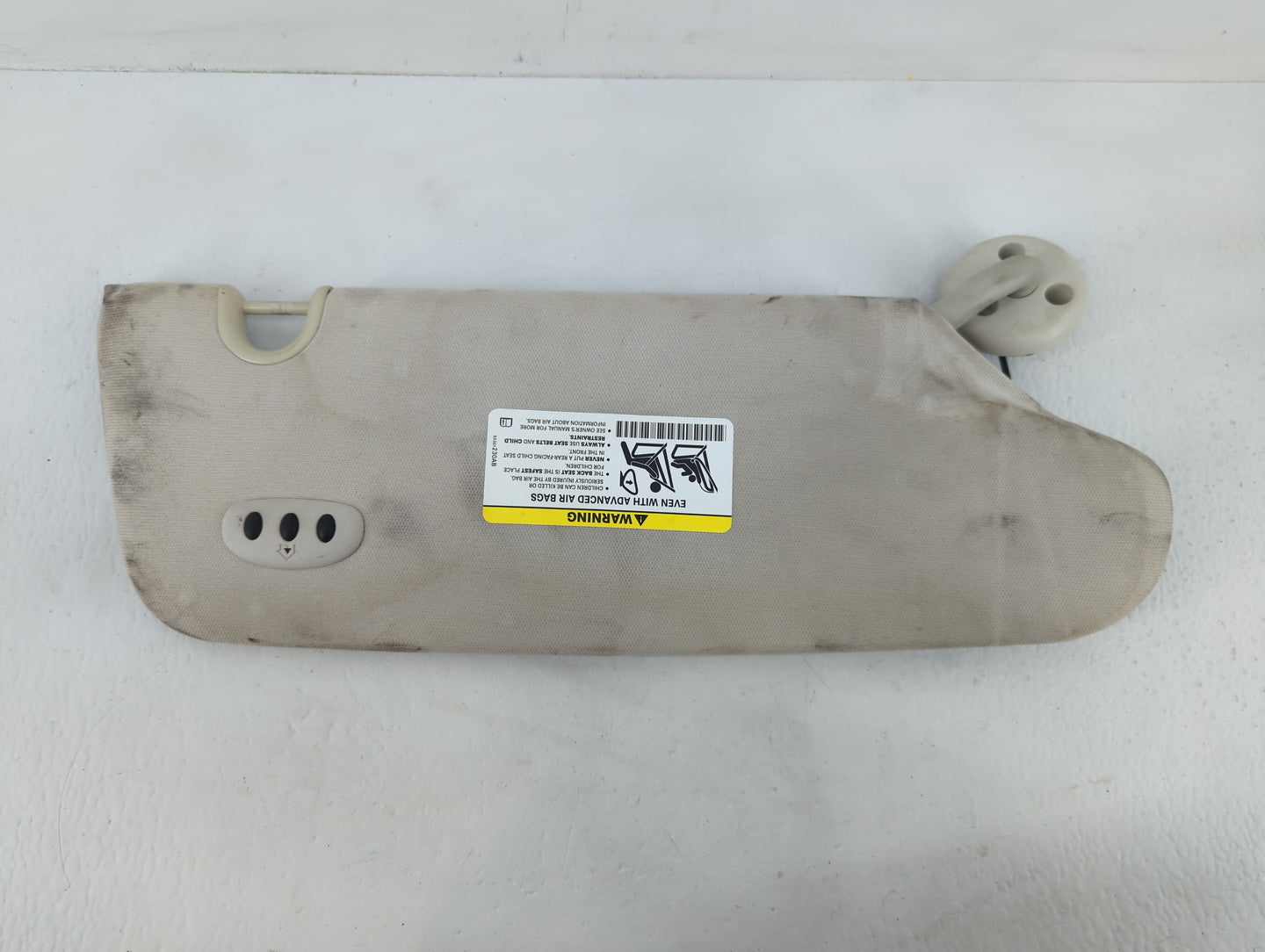 2008-2010 Chrysler Town & Country Sun Visor Shade Replacement Passenger Right Mirror Fits Fits 2008 2009 2010 OEM Used Auto 