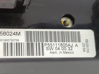 2010 Chrysler Town & Country Climate Control Module Temperature AC/Heater Replacement P/N:P55111805AJ A Fits OEM Used Auto P