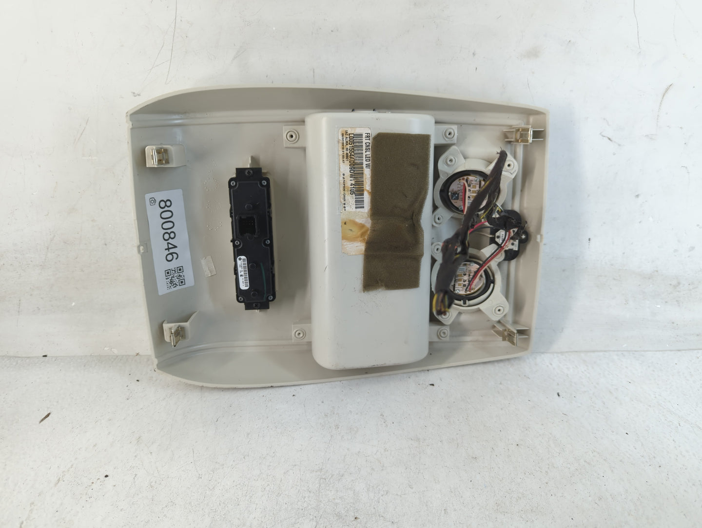 2010 Chrysler Town & Country Overhead Roof Console Interior Dome Light - Oemusedautoparts1.com