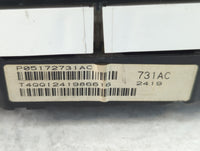 2010 Dodge Avenger Instrument Cluster Speedometer Gauges P/N:P05172731AC Fits OEM Used Auto Parts - Oemusedautoparts1.com
