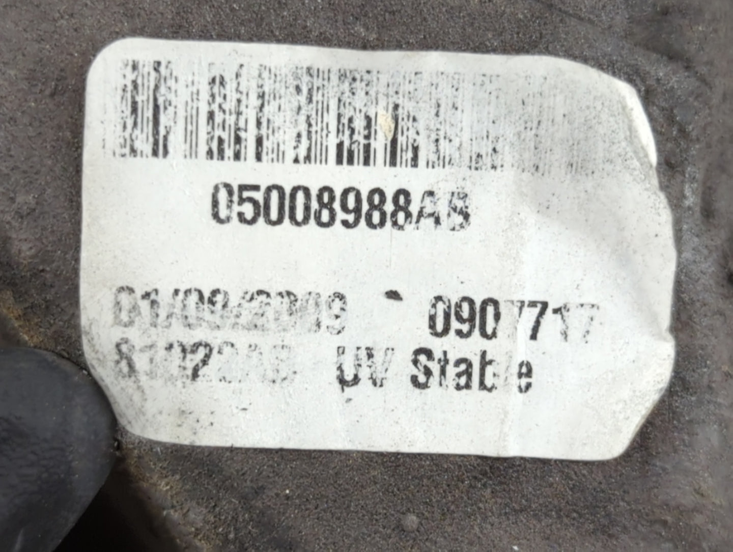 2008-2010 Dodge Avenger Passenger Side View Mirror - Right Door Mirror OEM Used - Oemusedautoparts1.com