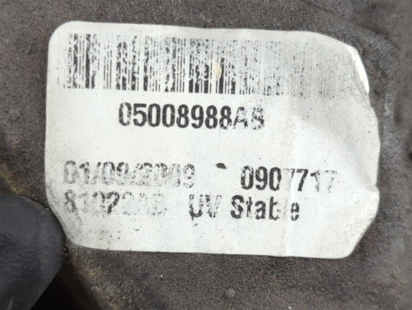2008-2010 Dodge Avenger Passenger Side View Mirror - Right Door Mirror OEM Used - Oemusedautoparts1.com