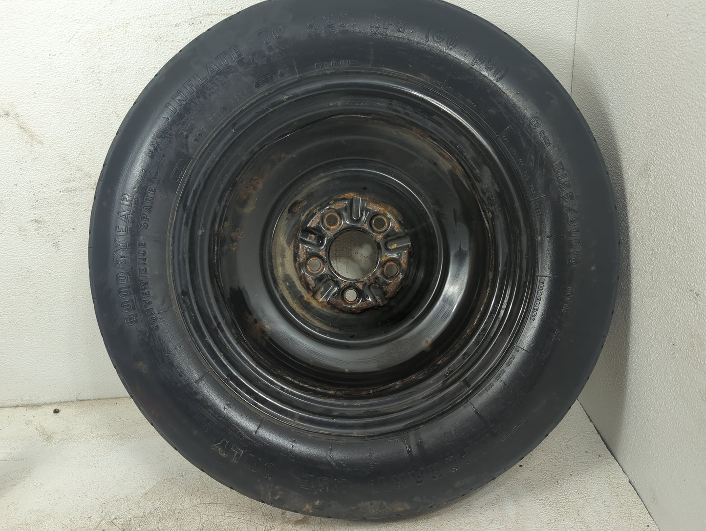 2008-2014 Dodge Avenger Spare Donut Tire Wheel Rim Oem 1098310 - Oemusedautoparts1.com