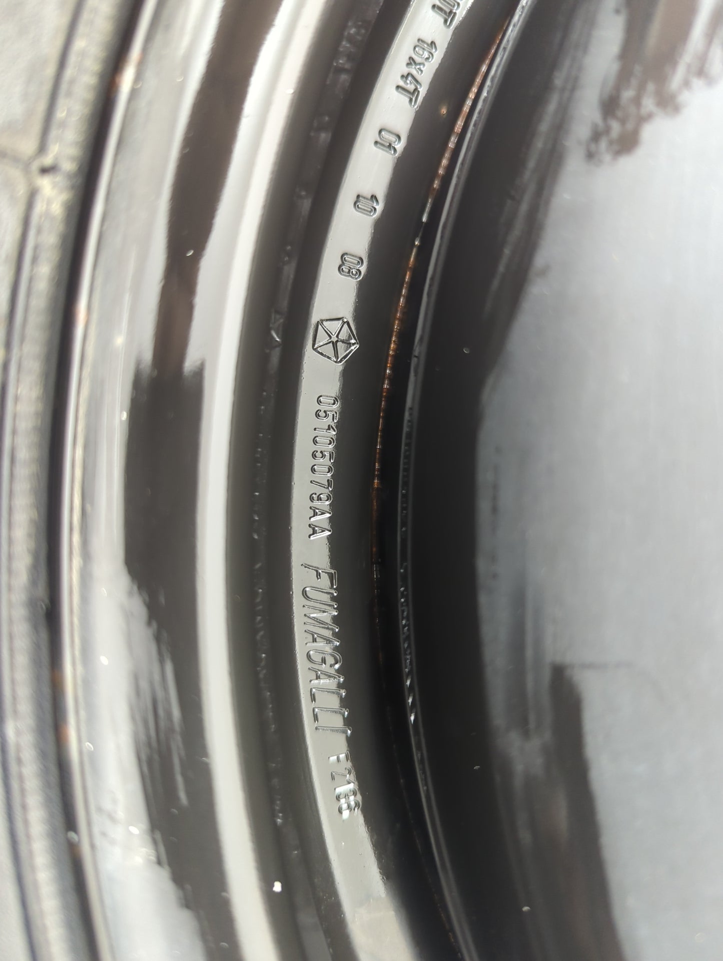 2008-2014 Dodge Avenger Spare Donut Tire Wheel Rim Oem 1098310 - Oemusedautoparts1.com
