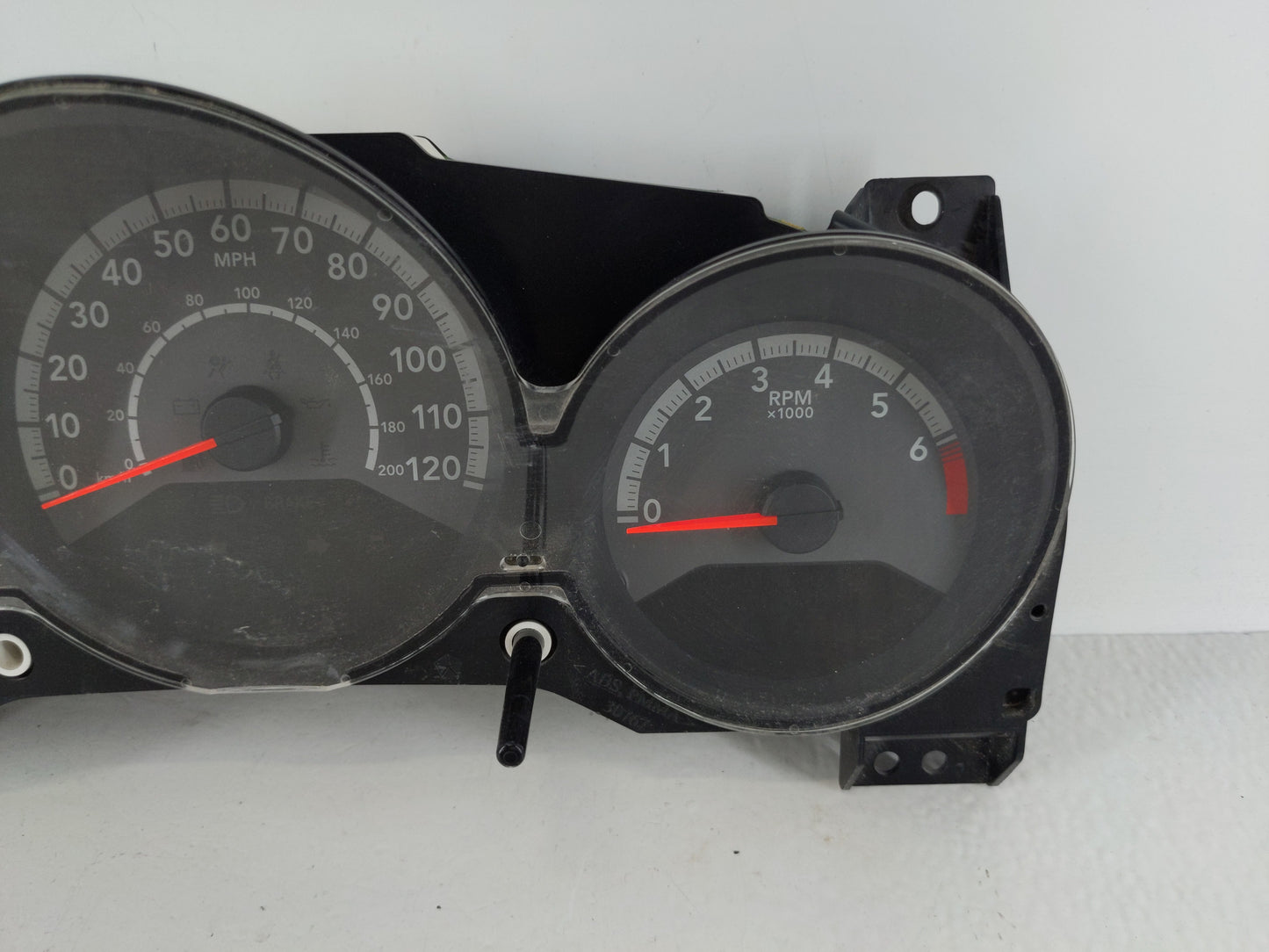 2010 Dodge Avenger Instrument Cluster Speedometer Gauges P/N:P05172731AD Fits OEM Used Auto Parts - Oemusedautoparts1.com