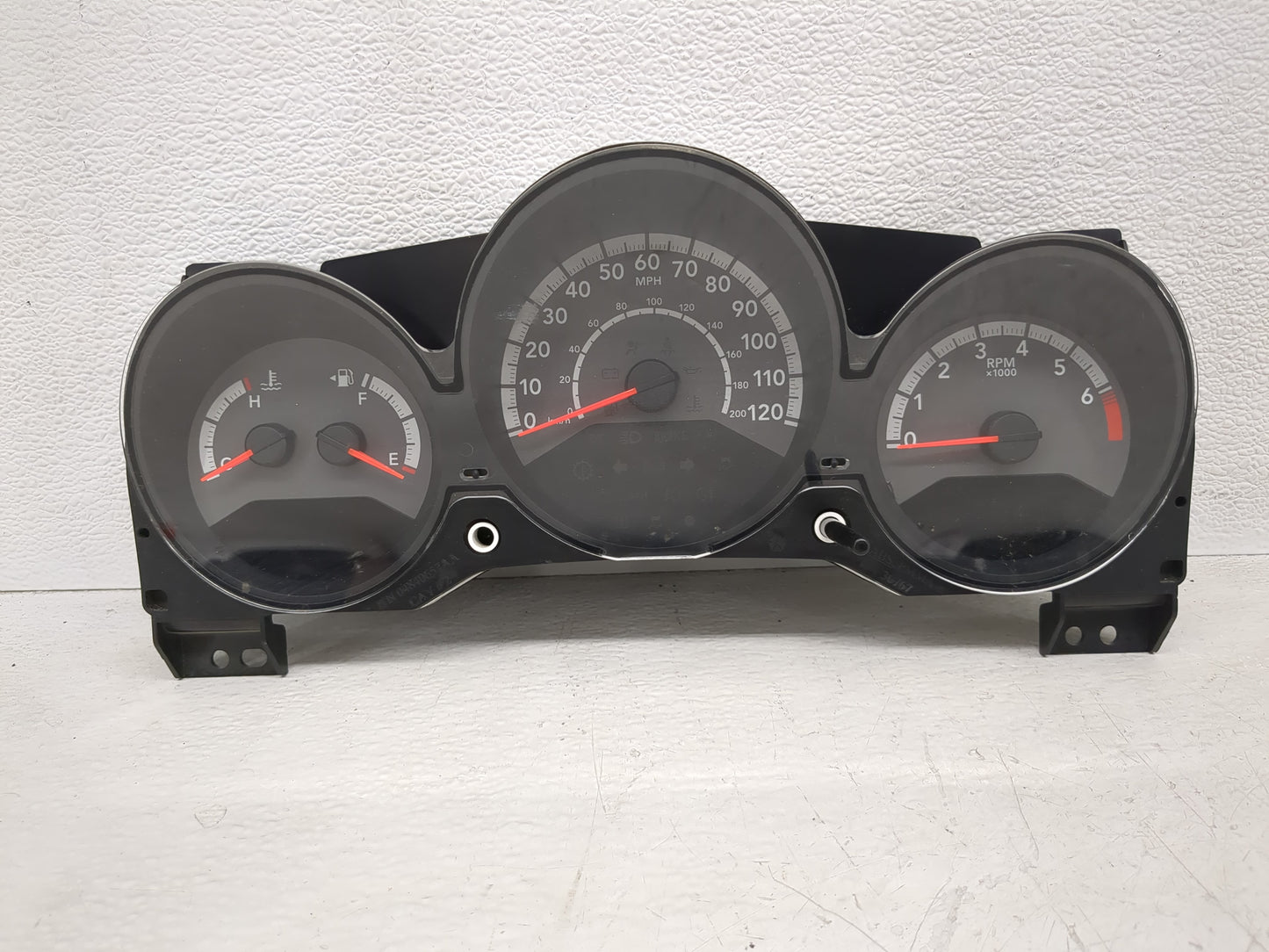2010 Dodge Avenger Instrument Cluster Speedometer Gauges P/N:P05172731AD Fits OEM Used Auto Parts - Oemusedautoparts1.com