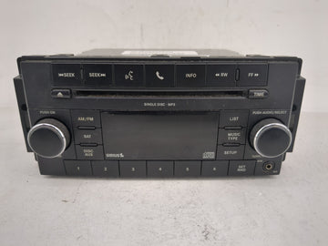 2008-2010 Dodge Avenger Radio AM FM Cd Player Receiver Replacement P/N:P05091115AC Fits Fits 2007 2008 2009 2010 OEM Used Au