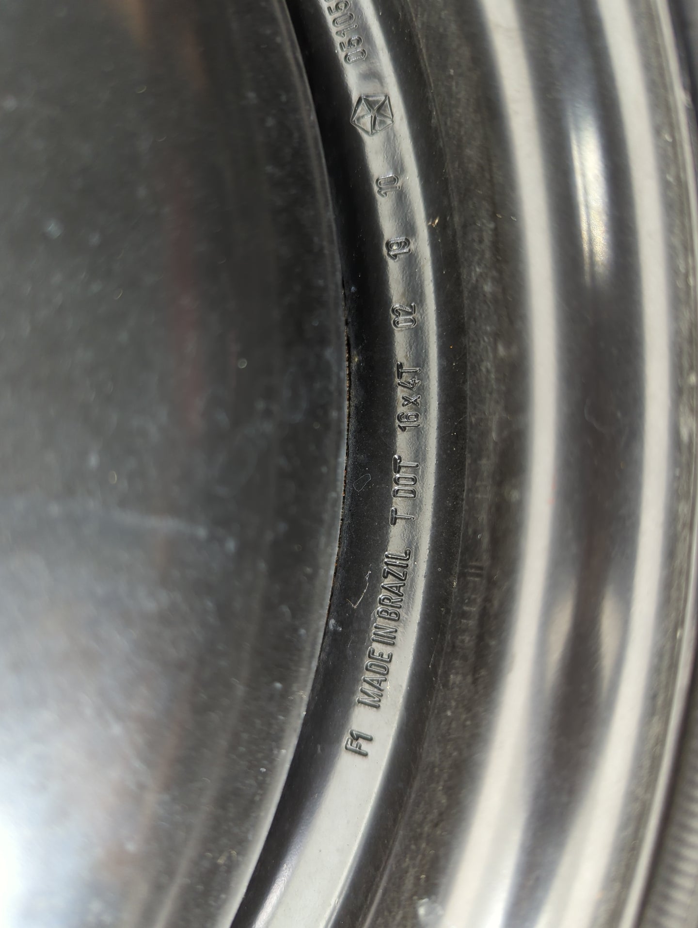 2008-2014 Dodge Avenger Spare Donut Tire Wheel Rim Oem 1282244 - Oemusedautoparts1.com
