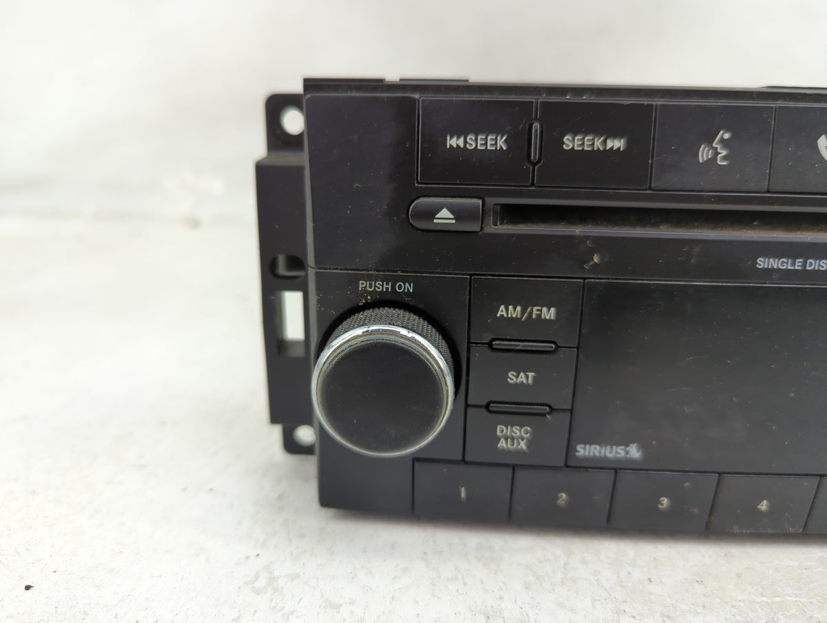 2009-2010 Dodge Avenger Radio AM FM Cd Player Receiver Replacement P/N:P05091115AC Fits Fits 2008 2009 2010 OEM Used Auto Pa