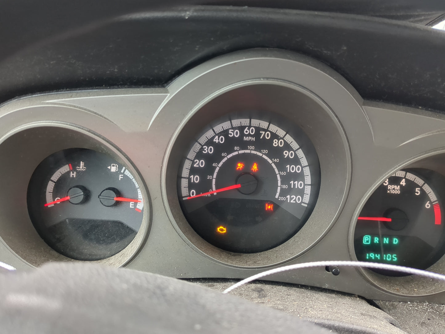 2010 Dodge Avenger Instrument Cluster Speedometer Gauges Fits OEM Used Auto Parts - Oemusedautoparts1.com