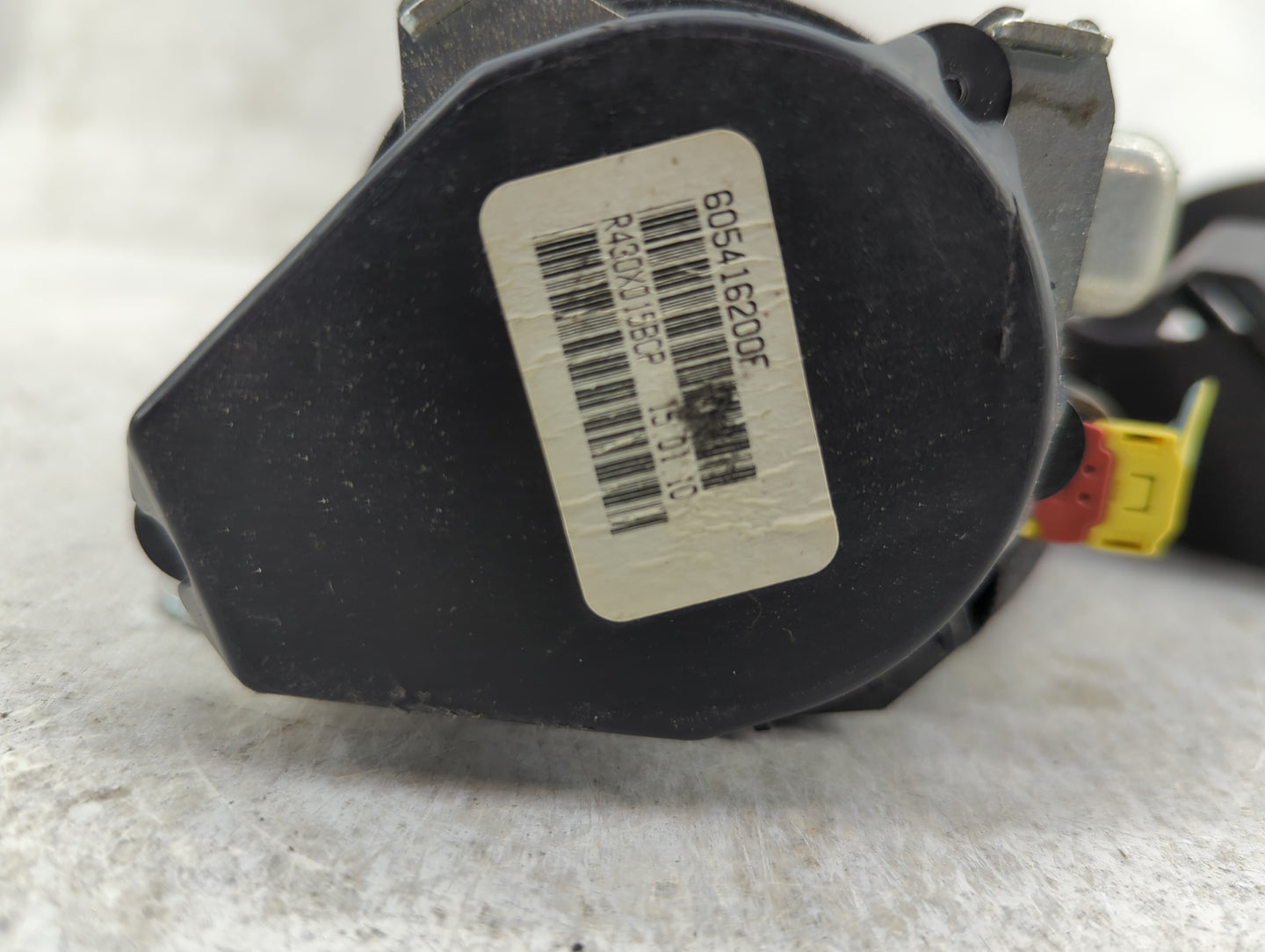 2008-2013 Dodge Avenger Passenger Front Seatbelt Retractor Black - Oemusedautoparts1.com
