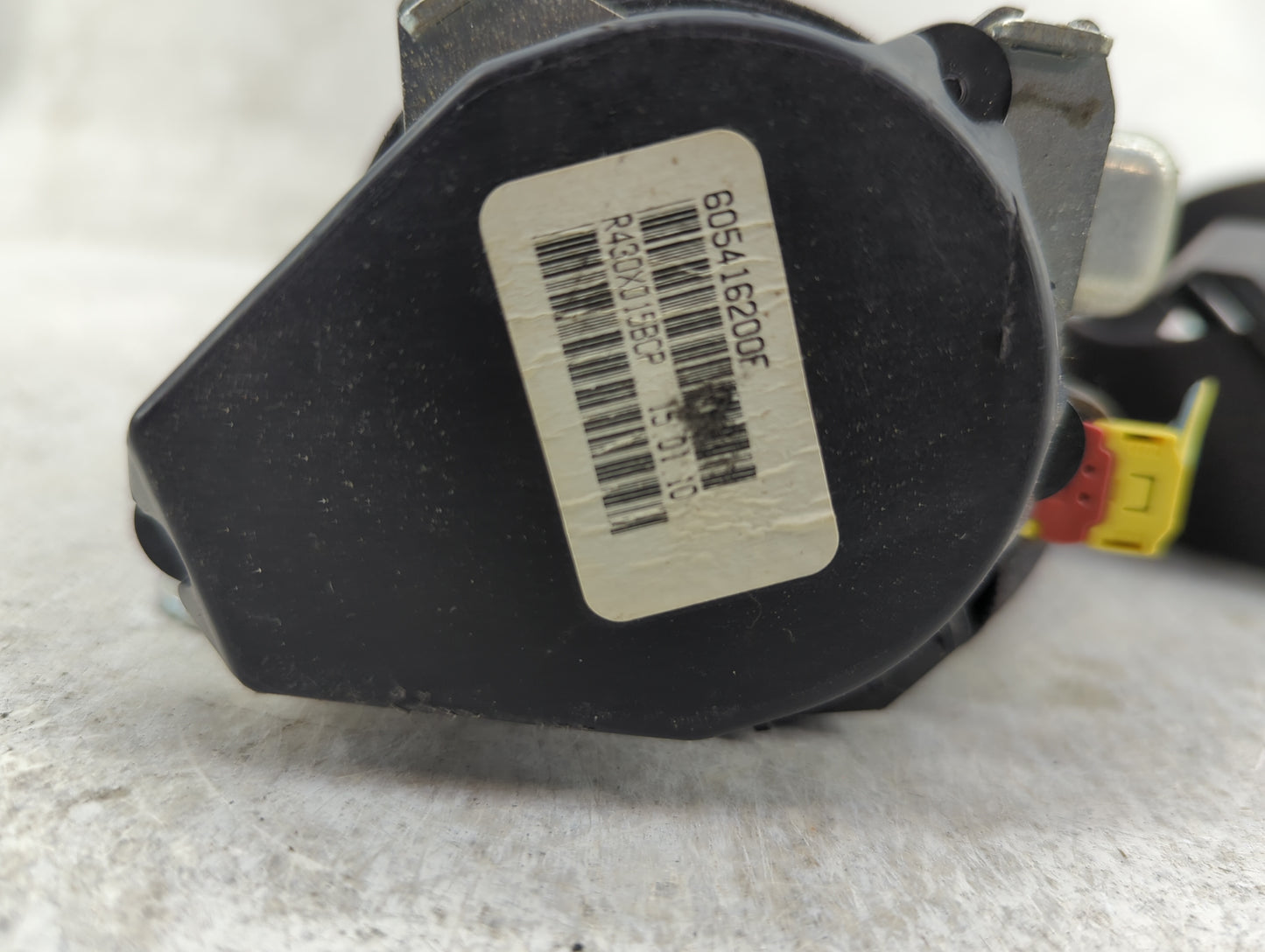 2008-2013 Dodge Avenger Passenger Front Seatbelt Retractor Black - Oemusedautoparts1.com