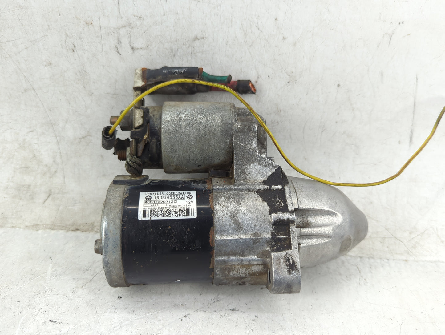 2008-2010 Dodge Avenger Car Starter Motor Solenoid OEM P/N:05034555AA Fits OEM Used Auto Parts - Oemusedautoparts1.com