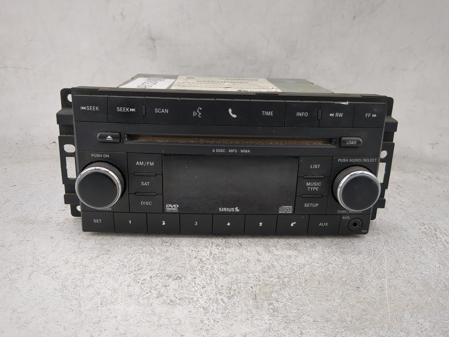 2010 Dodge Avenger Tuner Satellite Receiver 05064949ac - Oemusedautoparts1.com