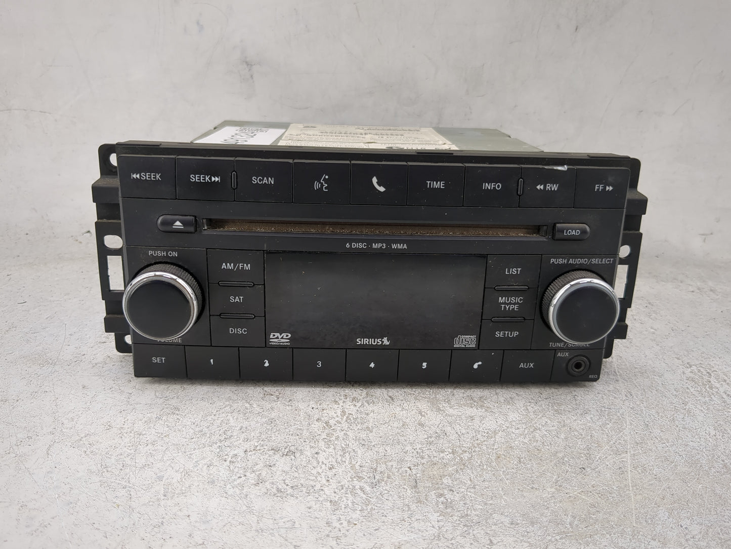 2010 Dodge Avenger Tuner Satellite Receiver 05064949ac - Oemusedautoparts1.com