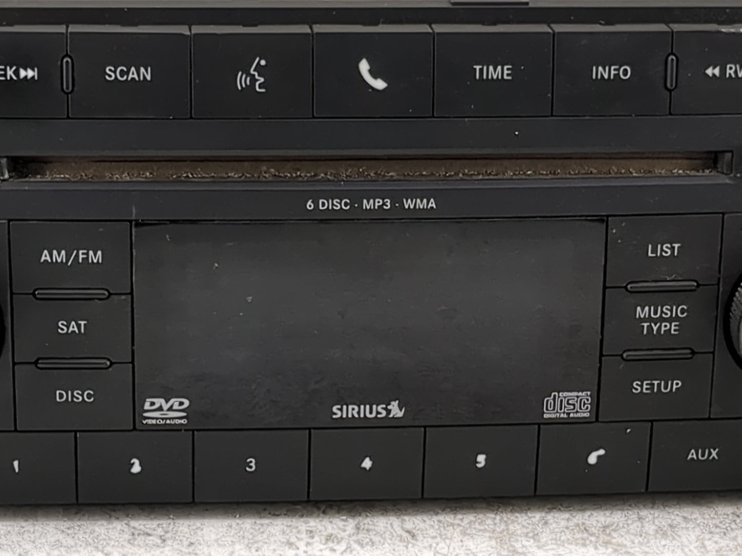 2010 Dodge Avenger Tuner Satellite Receiver 05064949ac - Oemusedautoparts1.com