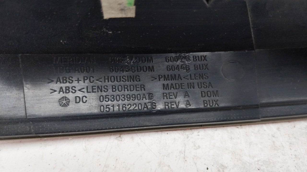 2008-2010 Dodge Avenger Tail Light Assembly Passenger Right OEM Fits Fits 2008 2009 2010 OEM Used Auto Parts - Oemusedautopa