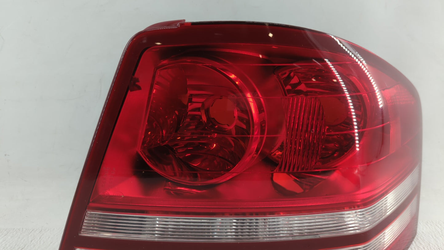 2008-2010 Dodge Avenger Tail Light Assembly Passenger Right OEM P/N:05303990AG E132707 Fits Fits 2008 2009 2010 OEM Used Aut