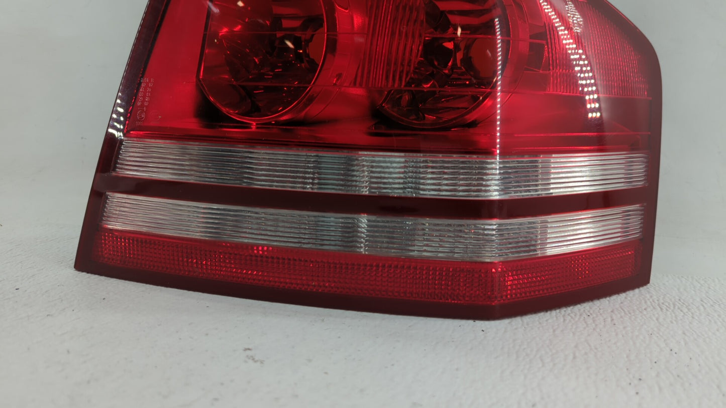 2008-2010 Dodge Avenger Tail Light Assembly Passenger Right OEM P/N:05303990AG E132707 Fits Fits 2008 2009 2010 OEM Used Aut