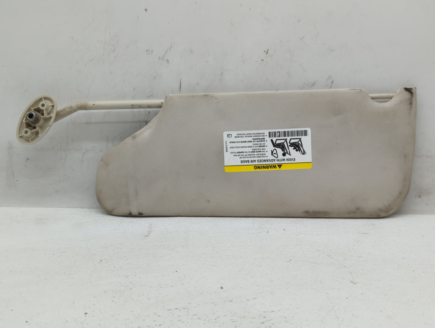2008-2010 Dodge Avenger Sun Visor Shade Replacement Passenger Right Mirror Fits Fits 2008 2009 2010 OEM Used Auto Parts - Oe