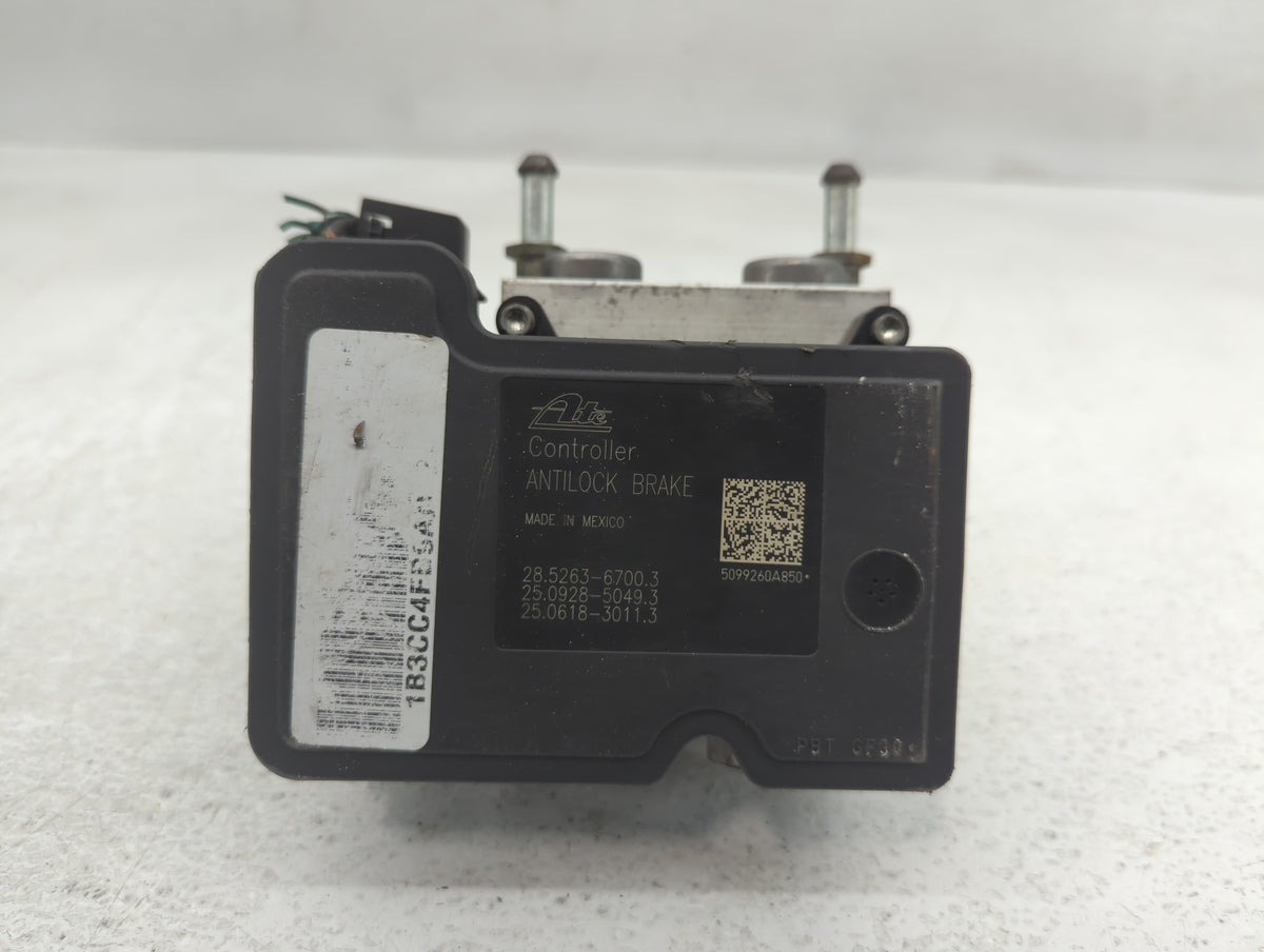2010 Dodge Avenger Anti-Lock Brake ABS Pump Module Actuator OEM P/N:P68050120AA Fits OEM Used Auto Parts - Oemusedautoparts1