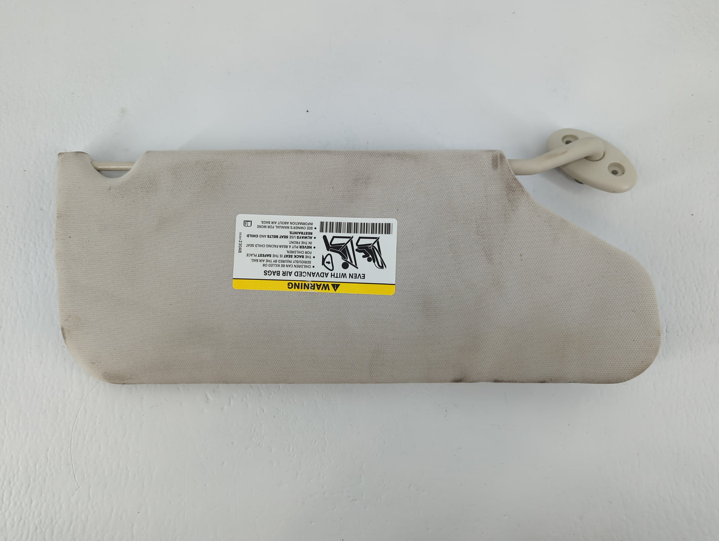 2009-2010 Dodge Avenger Sun Visor Shade Replacement Driver Left Mirror Fits Fits 2009 2010 OEM Used Auto Parts - Oemusedauto
