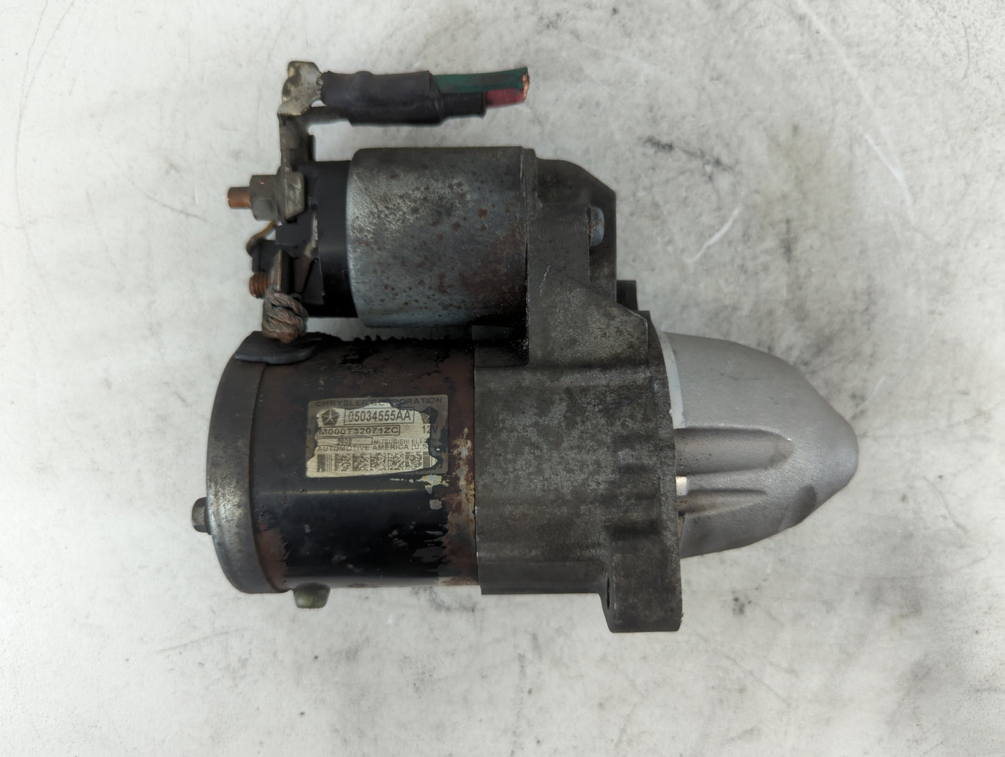 2008-2010 Dodge Avenger Car Starter Motor Solenoid OEM P/N:05034555AA M000T32071ZC Fits OEM Used Auto Parts - Oemusedautopar