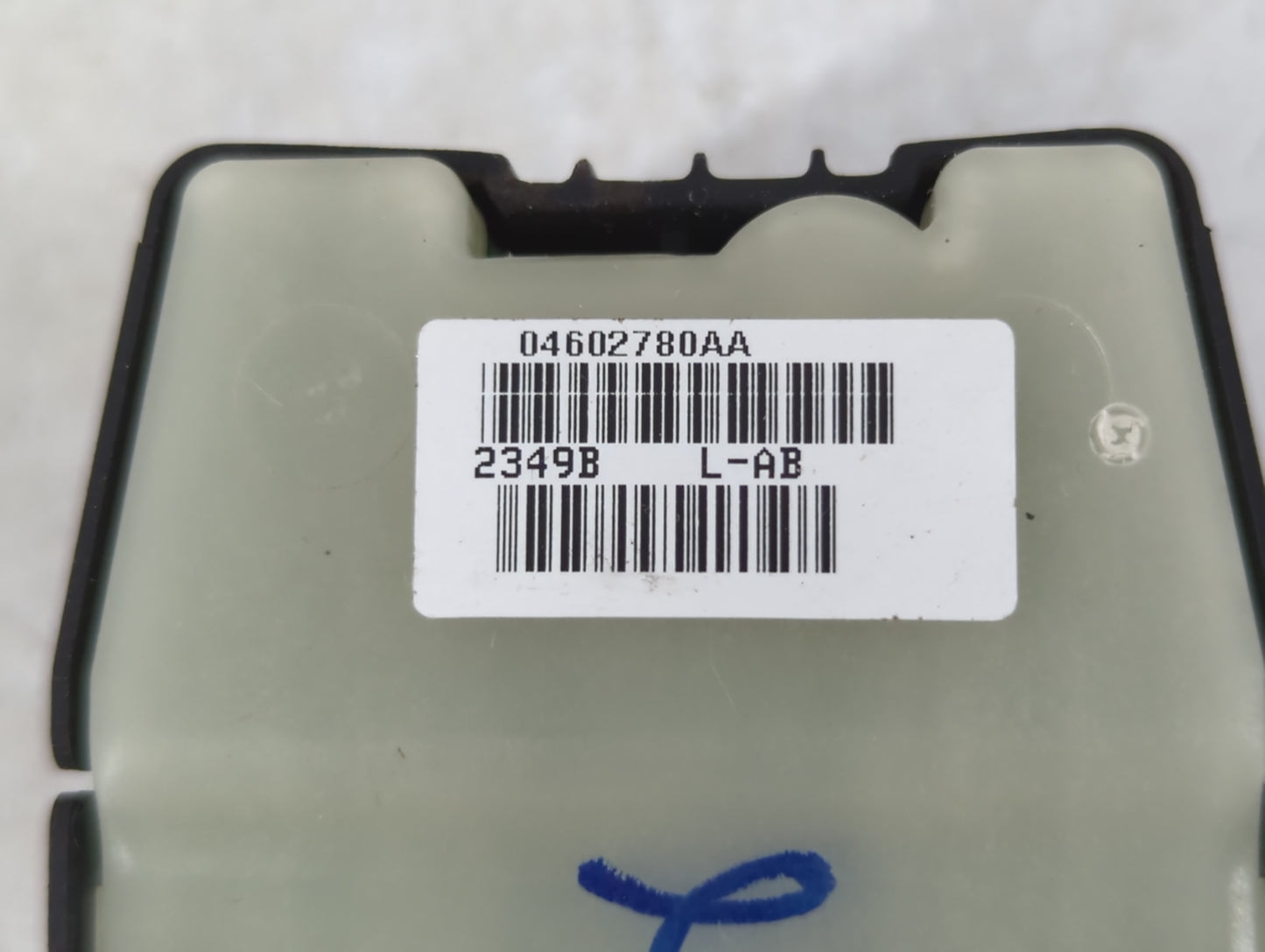 2008-2014 Dodge Avenger Master Power Window Switch Replacement Driver Side Left P/N:2349B 04602780AA Fits OEM Used Auto Part