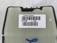 2008-2014 Dodge Avenger Master Power Window Switch Replacement Driver Side Left P/N:2349B 04602780AA Fits OEM Used Auto Part