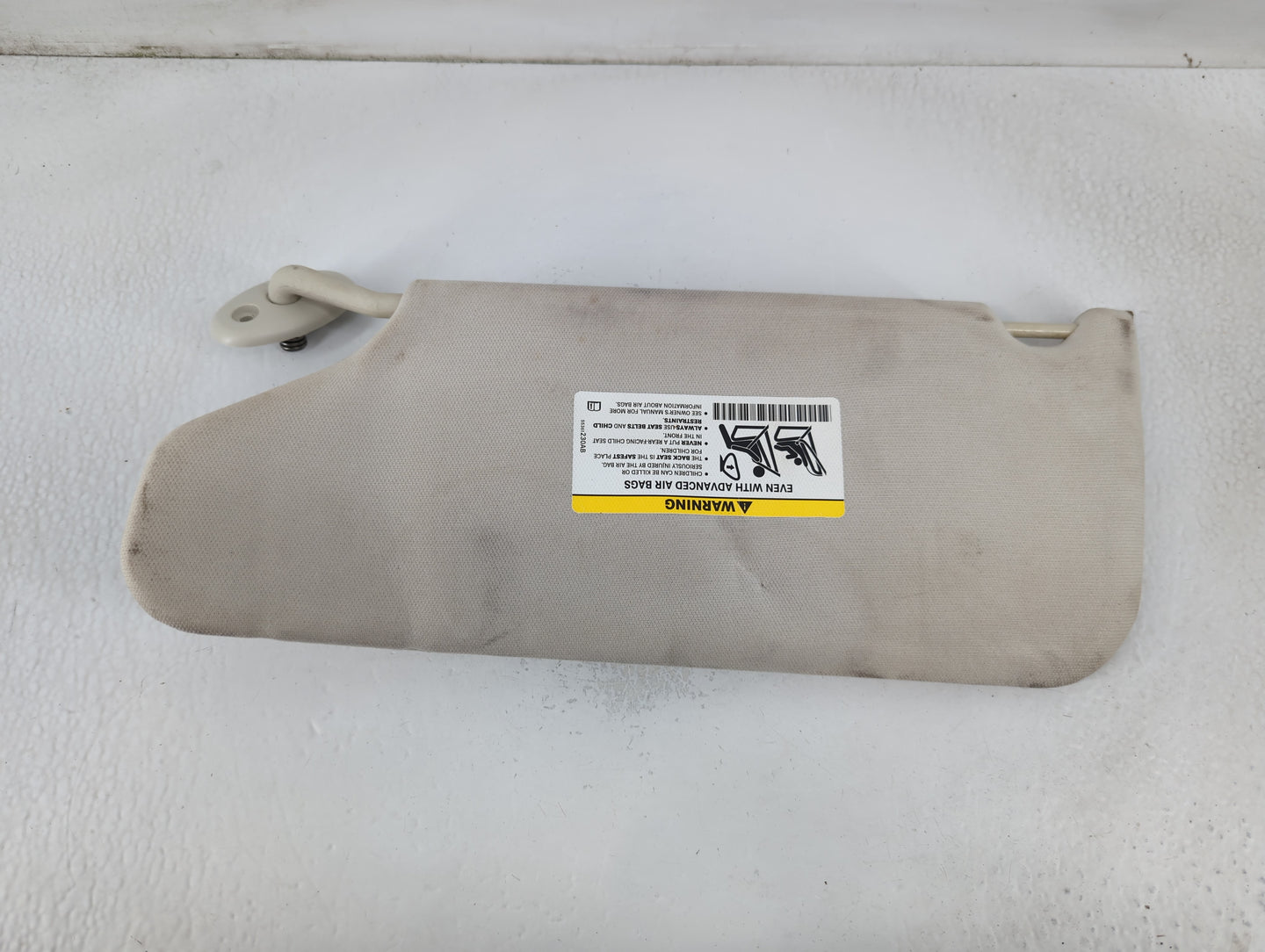2008-2010 Dodge Avenger Sun Visor Shade Replacement Driver Left Mirror Fits Fits 2008 2009 2010 OEM Used Auto Parts - Oemuse