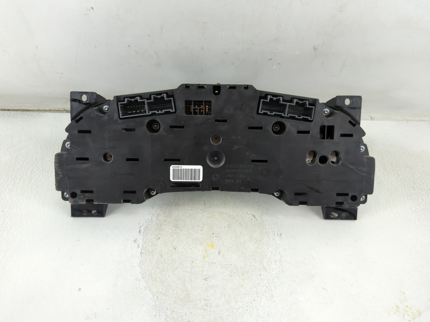 2010 Dodge Avenger Instrument Cluster Speedometer Gauges P/N:P05172731AD Fits OEM Used Auto Parts - Oemusedautoparts1.com