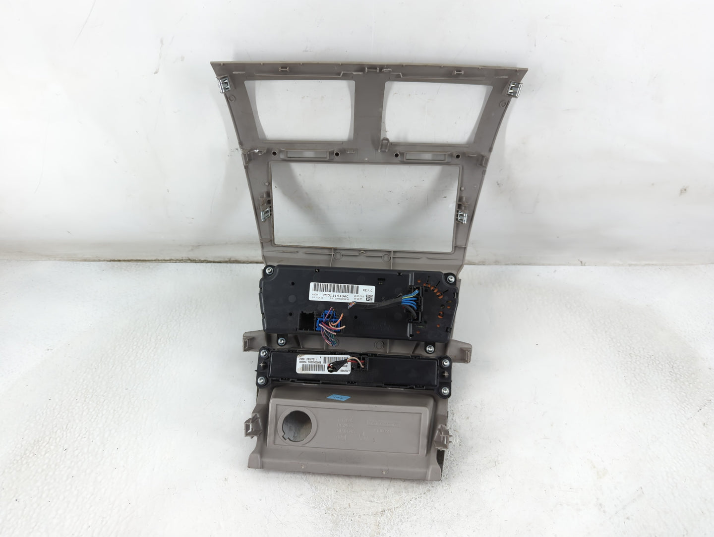 2010-2014 Dodge Avenger Climate Control Module Temperature AC/Heater Replacement P/N:P55111949AC Fits OEM Used Auto Parts - 