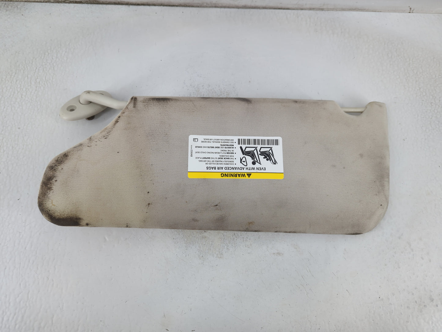 2008-2010 Dodge Avenger Sun Visor Shade Replacement Passenger Right Mirror Fits Fits 2008 2009 2010 OEM Used Auto Parts - Oe