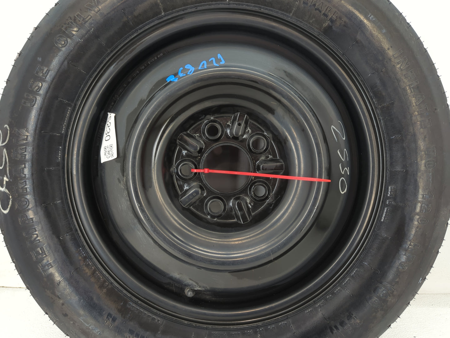 2008-2014 Dodge Avenger Spare Donut Tire Wheel Rim Oem - Oemusedautoparts1.com