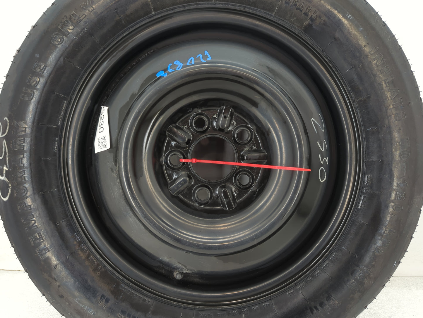 2008-2014 Dodge Avenger Spare Donut Tire Wheel Rim Oem - Oemusedautoparts1.com